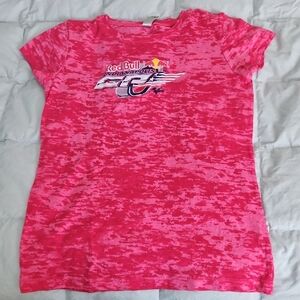 Womans Pink Red Bull Motogp T-Shirt